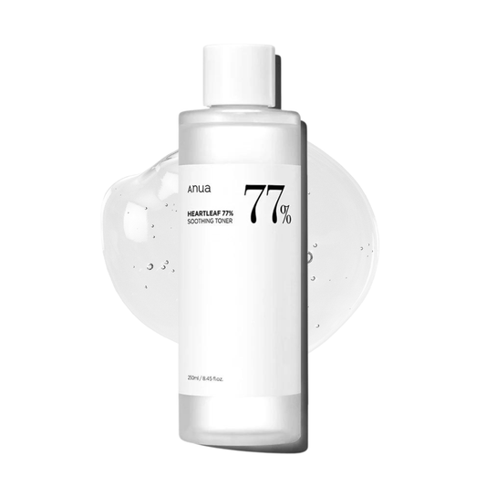 Anua Heartleaf 77% Soothing Toner bottle colorless front